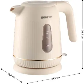Rýchlovarná kanvica - Sencor SWK 1048WH - 2