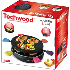Gril Raclette - Techwood TRA602 - 4