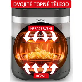 Horkovzdušná fritéza - Tefal EY8328E0 Infrared 7 l + Dárek za recenzi - 4