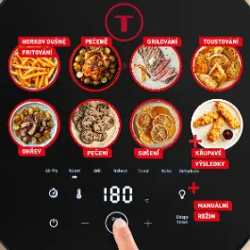 Horkovzdušná fritéza - Tefal EY8328E0 Infrared 7 l + Dárek za recenzi - 6