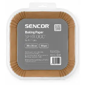 Pečicí papír - Sencor SFRX 0001 20x20 cm - 2