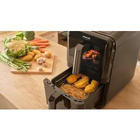 Horkovzdušná fritéza - Sencor SFR 1260BK DUAL STACK - 12