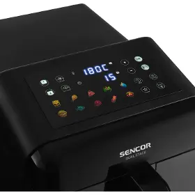 Horkovzdušná fritéza - Sencor SFR 1260BK DUAL STACK - 5