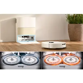 Robotický vysavač s mopem - Sencor SRV 9690WH Aquino+ Hot Wash - 12