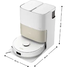 Robotický vysavač s mopem - Sencor SRV 9690WH Aquino+ Hot Wash - 2