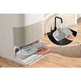 Robotický vysavač s mopem - Sencor SRV 9690WH Aquino+ Hot Wash - 25