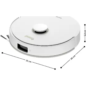 Robotický vysavač s mopem - Sencor SRV 9690WH Aquino+ Hot Wash - 3