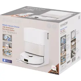 Robotický vysavač s mopem - Sencor SRV 9690WH Aquino+ Hot Wash - 26