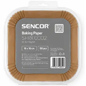 Pečicí papír - Sencor SFRX 0002 16x16 cm - 2