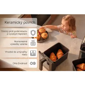 Teplovzdušná fritéza - Sencor SFR 8800SS INOX - 20
