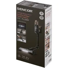 Tyčový vysávač s mopom - Sencor SVC 7628BR - 22