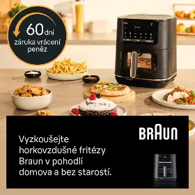 Horkovzdušná fritéza - Braun MultiFry 5 HF5054IBK - 11