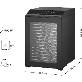 Sušička ovocia - Sencor SFD 8300BK - 4