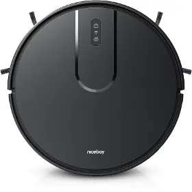 Robotický vysavač s mopem - Niceboy Charles i4 Plus Black - 2