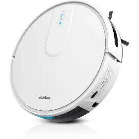Robotický vysavač s mopem - Niceboy Charles i4 Plus White - 3