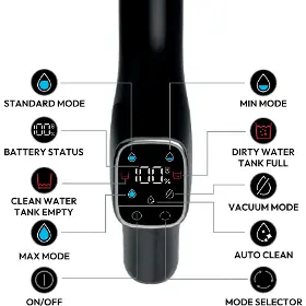Umývačka podláh - Hoover HW600 011 Wet&Dry - 10