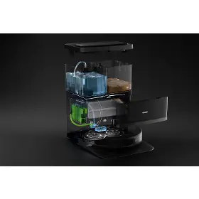 Robotický vysavač s mopem - Sencor SRV 9590BK Aquino+ Cut&Clean - 11