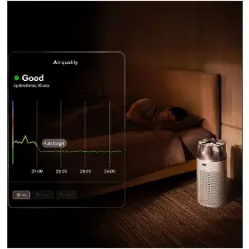 Bezvrtuľový ventilátor - Dyson HushJet Compact Purifier - 4