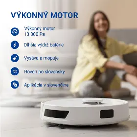 Robotický vysávač s mopom 2v1 - Tesla RoboStar iQ660 Plus - 9