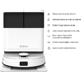 Robotický vysavač s mopem - Tesla RoboStar iQ900 Ultra - 16