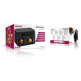 Horkovzdušná fritéza - Salente DoubleAir Black 11 l - 16
