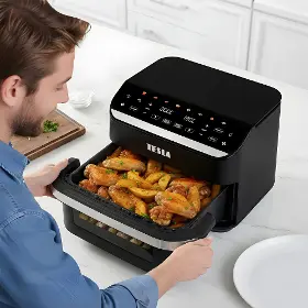 Teplovzdušná fritéza - Tesla QD575 XXL AirCook DualHeat - 8