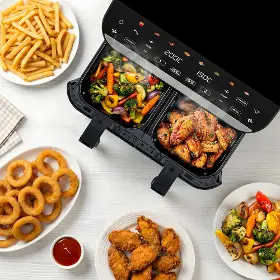 Horkovzdušná fritéza - Tesla QD464 XXL AirCook DualHeat - 8