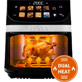 Horkovzdušná fritéza - Tesla QD73 XXL AirCook DualHeat - 2