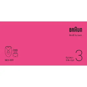 Depilátor - Braun SE3-031 Silk-épil 3 - 4