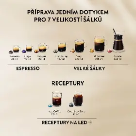 Kávovar na kapsle - Krups XN9404F0 Nespresso Vertuo Up - 10