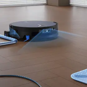 Robotický vysavač s mopem - Ecovacs Deebot X12 Omnicyclone Silver - 15