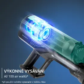 Tyčový vysavač - Rowenta RH1833E0  X-Force 8.80 Allergy - 6