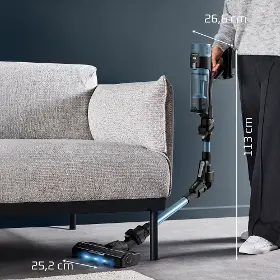 Tyčový vysávač s mopom - Rowenta RH7AC1E0 X-Force Flex 10.80 Allergy Aqua Auto - 14