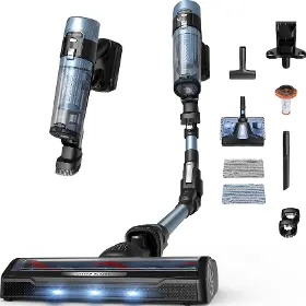 Tyčový vysávač s mopom - Rowenta RH7AC1E0 X-Force Flex 10.80 Allergy Aqua Auto - 1
