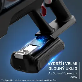 Tyčový vysávač - Rowenta RH7A32E0 X-Force Flex 10.80 Allergy Auto 3v1 120 AW - 6