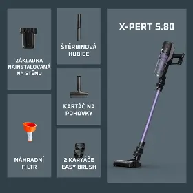 Tyčový vysávač - Rowenta RH5A32E0 X-PERT 5.80 Allergy 3v1 - 10