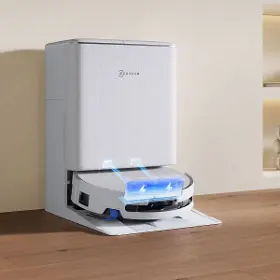 Robotický vysavač s mopem - Ecovacs Deebot T90 Pro Omni White - 7
