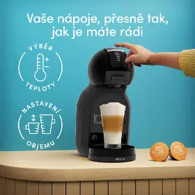 Kávovar na kapsle - Krups KP1438F0 Mini Me 2 Piano Black - 6