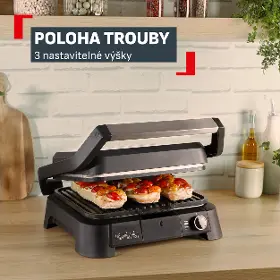 Kontaktní gril - Tefal GC517DE0 SuperGrill - 11