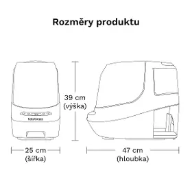 Sterilizátor láhví - Baby Brezza BRZ0190 - 15