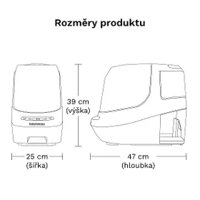 Sterilizátor láhví - Baby Brezza BRZ0189 - 14
