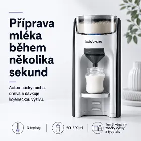 Přístroj na přípravu kojeneckého mléka - Baby Brezza FRP0046 - 10