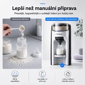 Přístroj na přípravu kojeneckého mléka - Baby Brezza FRP0046 - 13