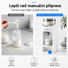Přístroj na přípravu kojeneckého mléka - Baby Brezza FRP0134 - 13