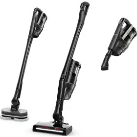 Tyčový vysávač s mopom - Miele Triflex HX3 Aqua Obsidian čierna - 1