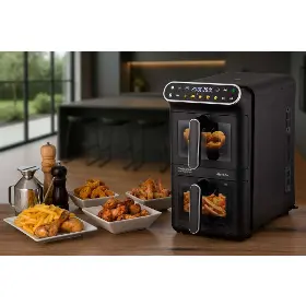 Teplovzdušná fritéza - Ariete 4640 Air Fryer VerticalDuo - 16