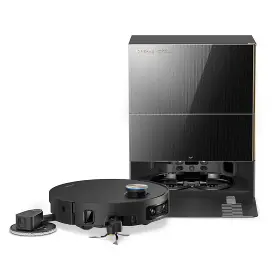 Robotický vysavač s mopem - Dreame X60 Pro Ultra Complete Černý - 5