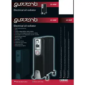 Olejový radiátor - Guzzanti GZ 409BT - 2
