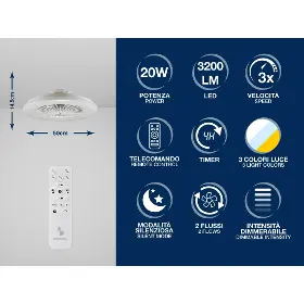 Ventilátor stropní - Beper P206VEN640 - 2