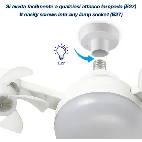 Ventilátor stropní - Beper P206VEN612 - 2